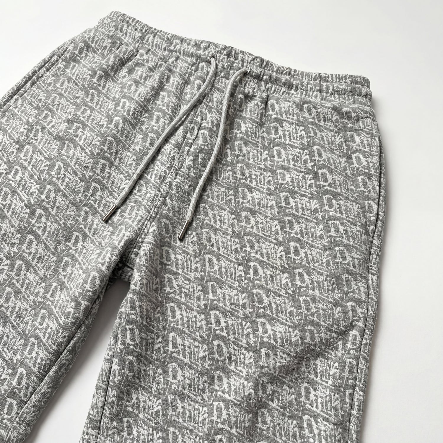 Monogram Shorts Grey