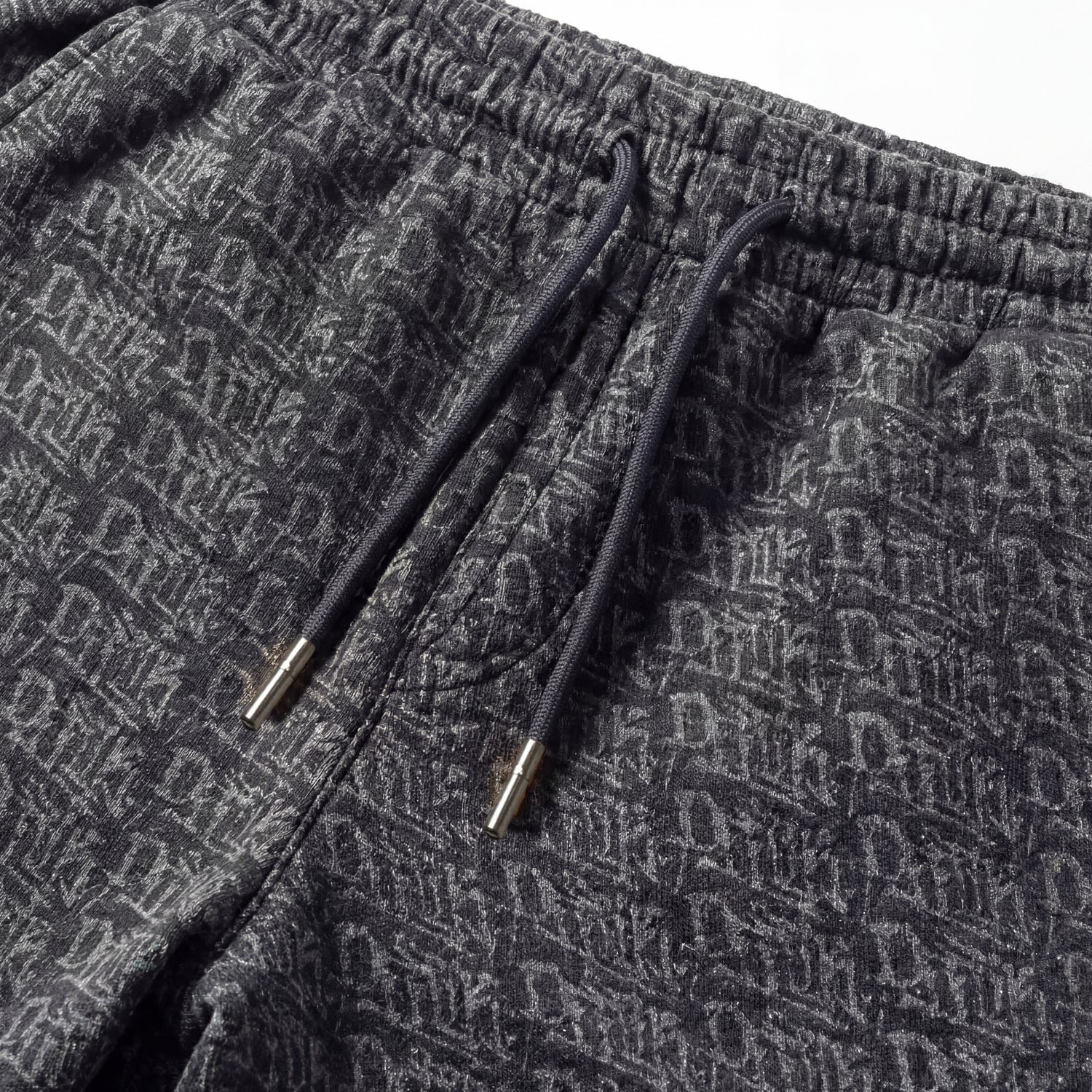 Monogram Shorts Charcoal
