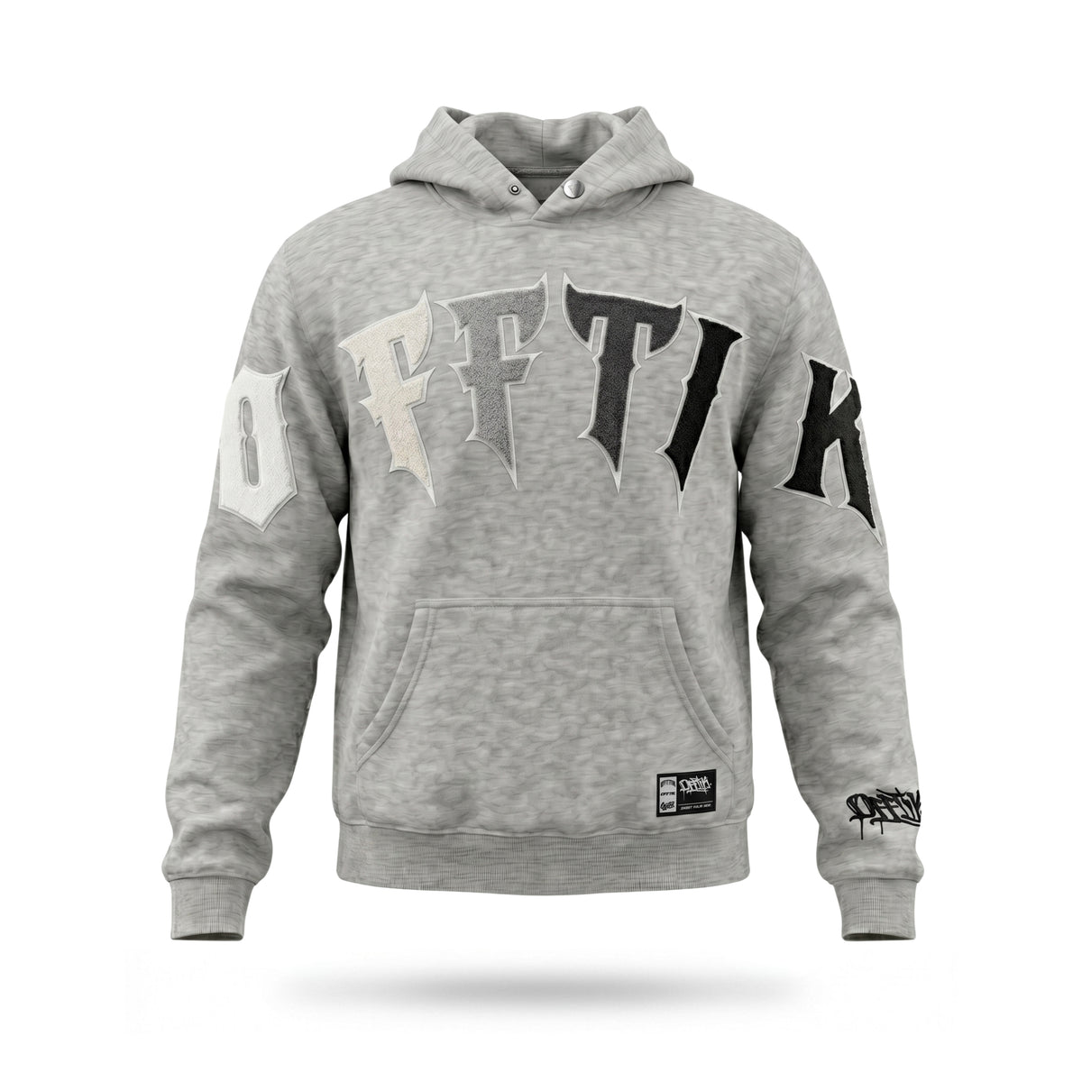 Prime Fade Hoodie Grey/Black