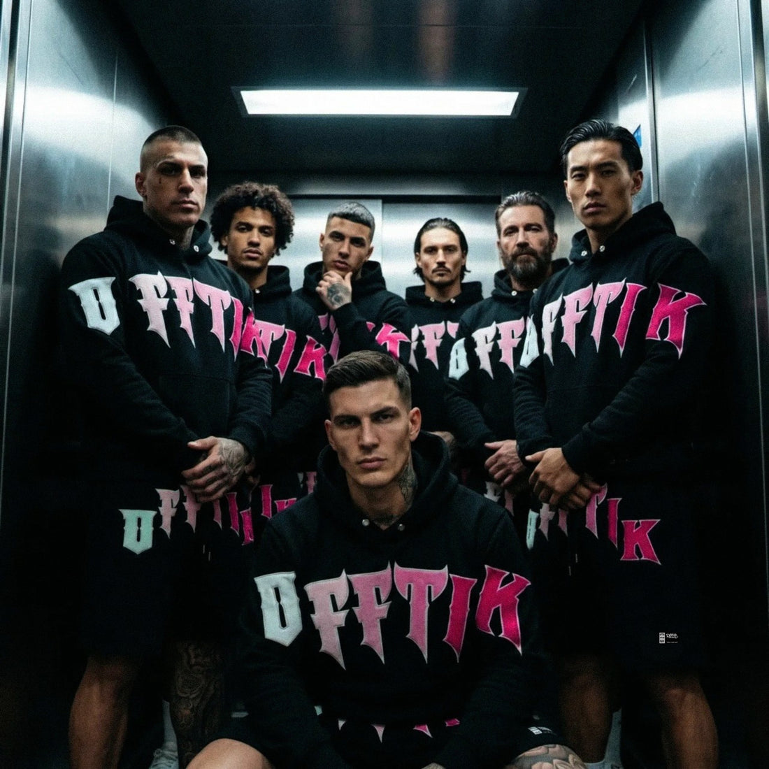 Prime Fade Hoodie Black/Pink, image 8