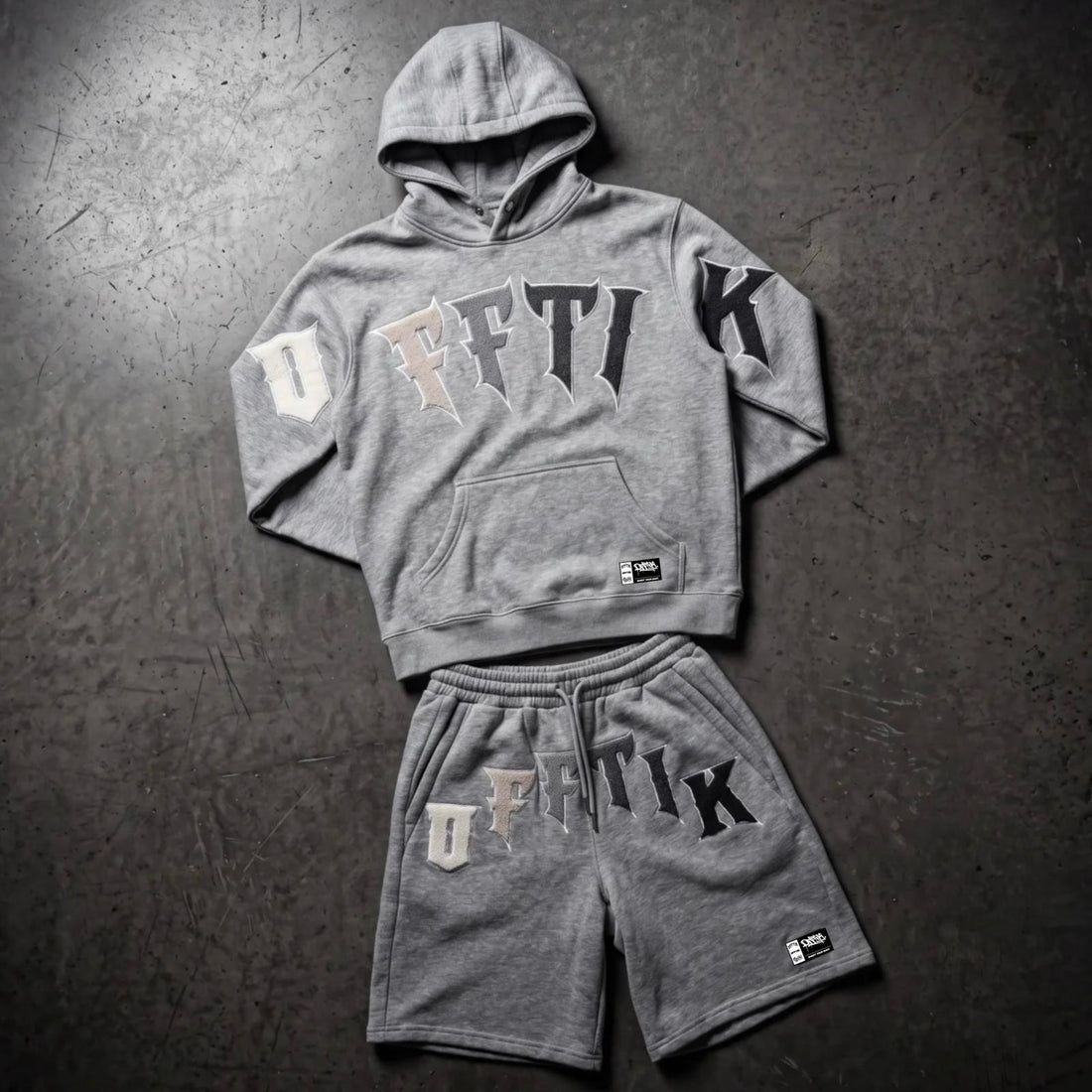 Oversized Shorts Prime Fade Grey/Black, image 5