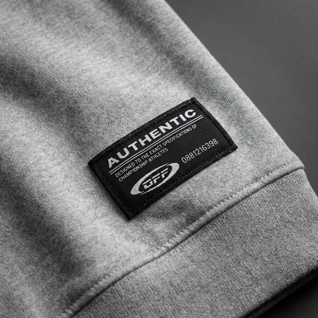 Frontman Quarter Zip Grey/Black