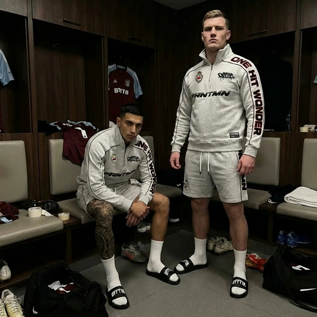 Frontman Quarter Zip Grey/Black