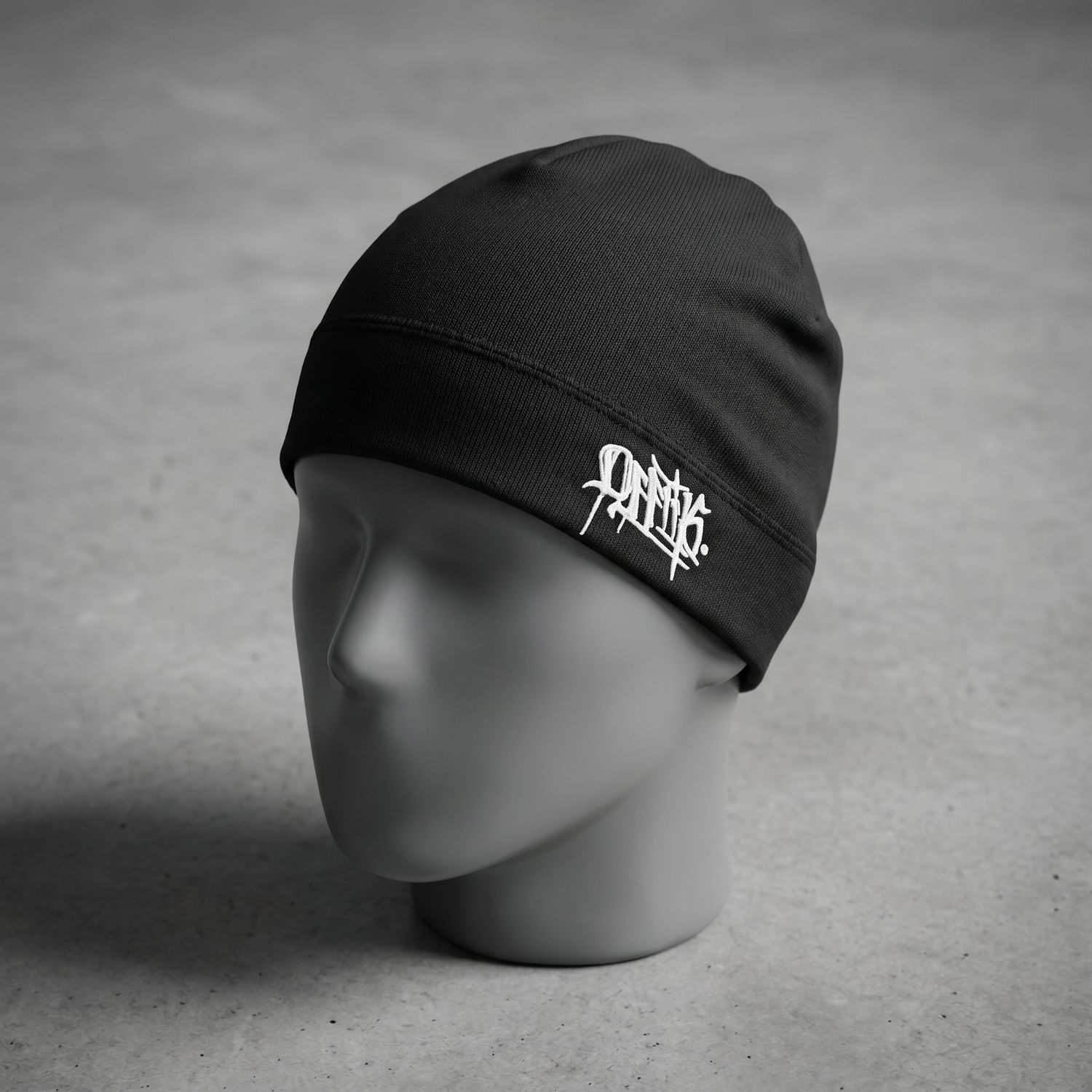 Skull Cap Black/White