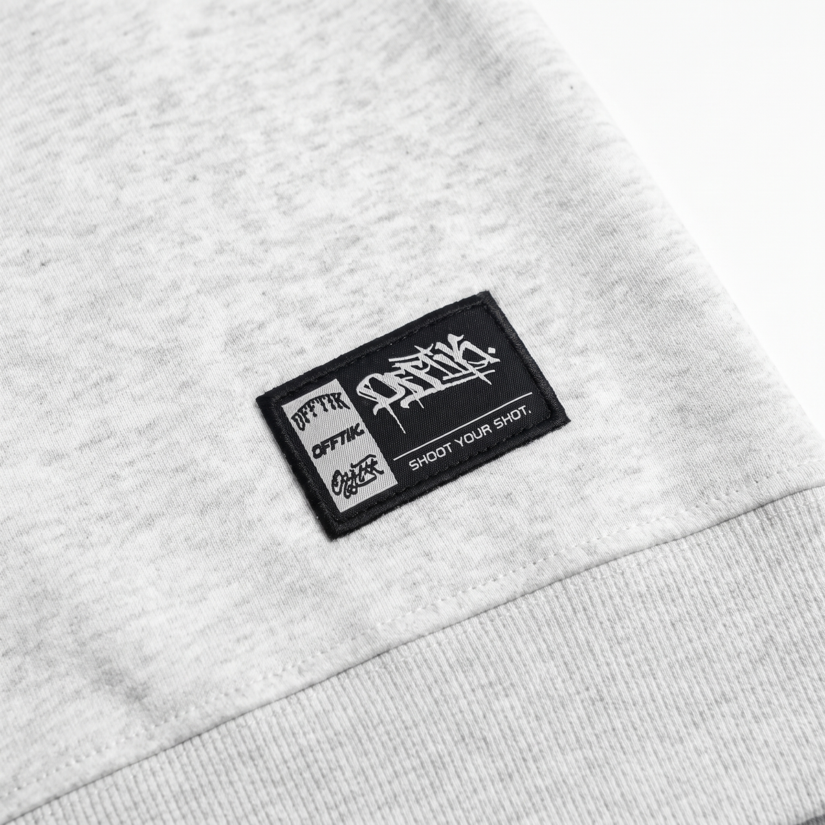 OFFTIK™ Playmaker Crewneck Light Grey/Black product image, image 9